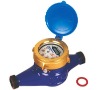 Multi jet liquid sealed water meter