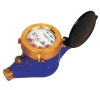 Multi jet wet type cold water meter