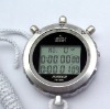 Multifunctional Stopwatch with Metal Outer Covering and 3V Lithium Battery