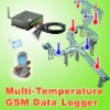 Multiple Temperature GSM Data Logger
