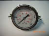 Naite Back Connection oil filled pressure gauge