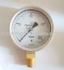 Naite White dial stainless steel pressure gauge