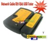 Network Cable RJ11 RJ45 USB Tester in Leather Bag