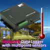 Network Data Logger with multipoint sensors