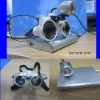 New Dental Binocular Loupes 3.5X 320mm Optical Glass Loupe + LED Head Ligh Lamp