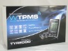 New TFT 2 way alarm+Tpms tire pressure monitoring system