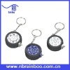 New fashion mini keychain with tyre shape tape measure for promotion