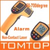 Non-Contact Laser IR Thermometer -50-700 Degree w/ Alarm & MAX/MIN/AVG/DIF