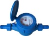 Nylon plasitc multi-jet dry-dial type cold water meter