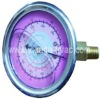 Oil filled 68mm high pressure gauge