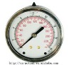 Oil-filled pressure gauge