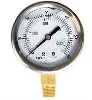 Oil-filled pressure gauge