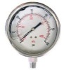 Oil-filled pressure gauge