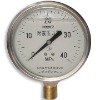 Oil filled pressure gauge