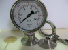 Oil filled pressure gauge