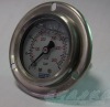 Oil-filled with flange gauge