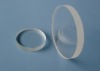 Optical plano-concave glass lenses