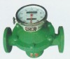 Oval gear flow meter