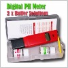 PH meter with buffer solution for Hydroponics garden growing nutrient