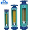 PTFE covered rotameter chemical resistance