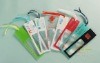 PVC bookmark magnifier card with Ribbon