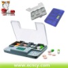 Pill box with alarm timer