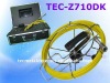 Pipe Camera Inspection With DVR and Keyboard TEC-Z710DK