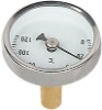 Pipe bimetal thermometer