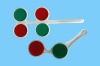 Plastic Ophthalmic Flipper (red and green)