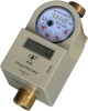 Plastic Prepaid Cold Water FlowMeter Replacable Battary)