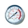 Plastic case & plastic lid Pressure Gauge