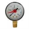 Plastic case & plastic lid Pressure Gauge