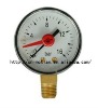 Plastic case & plastic lid Pressure Gauge