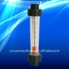 Plastic tube type rotameter flow meter