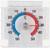 Plastic window thermometer