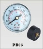 Plastics ABS Pressure Gauge