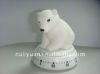 Polar Bear shape mechanical countdown timer