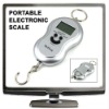 Portable Pretty Smile LCD Digital Luggage Hanging Scale