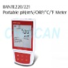 Portable pH/mV/ORP/Temp./F Meter BANTE220/221