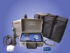 Portable ultrasonic flow meter with the carrying case