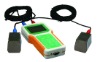 Portable ultrasonic water transmitter for temporary metering