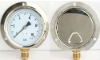 Pressure Gauge with 3 hole Flange