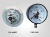 Pressure Gauge with Magnetic Asistance Electric Contact