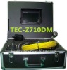 Professioanl water pipe inspection camera TEC-Z710DM