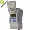 Programmable Digital Timer with Din Rail Mount and Electrical Switchboard