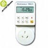 Programmable Digital Timer with Single Chip, Micro-controller, and Six Times On/Off Function