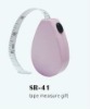 Promotion gift cute measuring tape in pink color