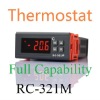 RC-321M full capability temperature Controller 110V available and cold digital room thermostat adopt 10K NTC sensor