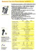 RS232 REMOTE FAN Air flow meter