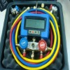 Refrigeration Electronic Digital R22, R134a, R410a Manifold Gauge set kit